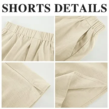 Casual Women's Linen 2-Piece Beach Loungewear Set