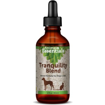 Animal Essentials Tranquility Blend for Dogs & Cats - Calming Supplement, Valerian Root, Liquid Drop...