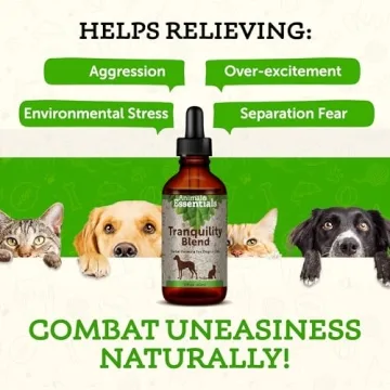 Calming Herbal Supplement for Dogs & Cats - 2 Fl Oz