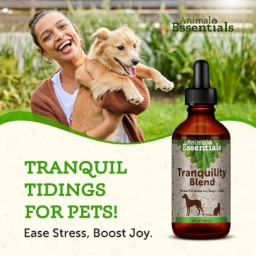 Calming Herbal Supplement for Dogs & Cats - 2 Fl Oz