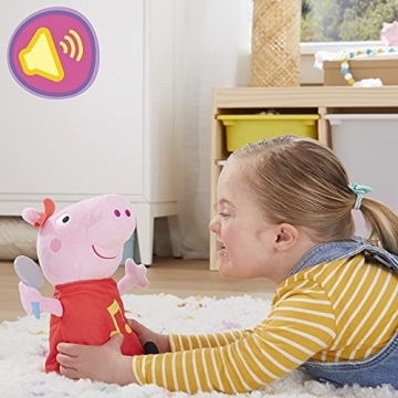 Oink-Along Songs Peppa Plush Doll Singing Gift for Kids