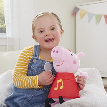 Oink-Along Songs Peppa Plush Doll Singing Gift for Kids