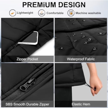 KOVNLO Heated Vest with Smart Control Lightweight Design