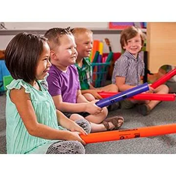 Boomwhackers® C Major Diatonic Scale Set with Octavator Caps 8-Pack