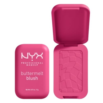 NYX Professional Makeup Buttermelt Blush - Vegan and Long-Lasting Powder Blush in 12 Shades