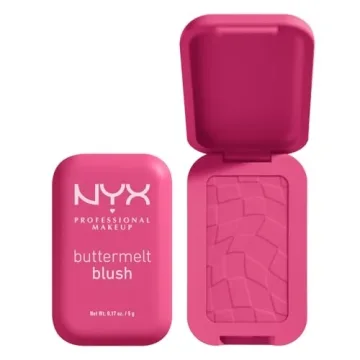 NYX Professional Makeup Buttermelt Blush - Vegan and Long-Lasting Powder Blush in 12 Shades