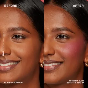 NYX Buttermelt Powder Blush - Vegan & Long-Lasting Radiance