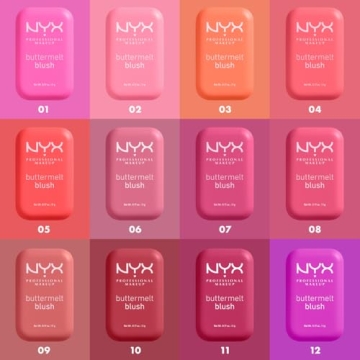 NYX Buttermelt Powder Blush - Vegan & Long-Lasting Radiance