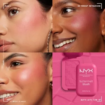 NYX Buttermelt Powder Blush - Vegan & Long-Lasting Radiance