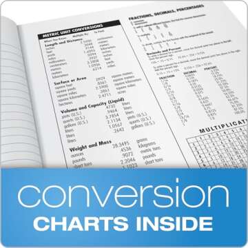 Oxford Marble Composition Book, 9 3/4 X 7 1/2 Inches, Wide Rule, Paperback, 100 Sheets, White (63795)