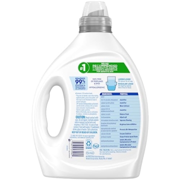 All Liquid Laundry Detergent for Sensitive Skin, 110 Loads