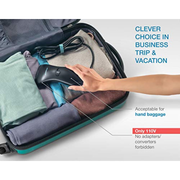 Mini Portable Travel Steamer for Quick Wrinkle Removal