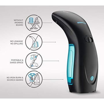 Mini Portable Travel Steamer for Quick Wrinkle Removal