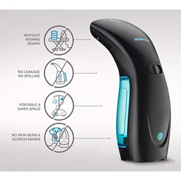 Mini Portable Travel Steamer for Quick Wrinkle Removal