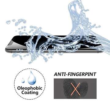 [2 Packs] iPhone Xs/X Privacy Screen Protector by Loopilops