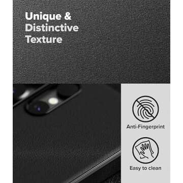 Ringke Onyx [Compatible with MagSafe] Designed for Samsung Galaxy S25 Ultra Case, Anti-Fingerprint Technology Prevents Oily Smudges Non-Slip Enhanced Grip Precise Cutouts for Camera - Magnetic Black