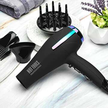 Hot Tools Rainbow Turbo Ceramic Hair Dryer 1875W