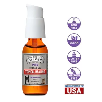 Sovereign Silver First Aid Gel for Pets Healing Solution