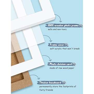 Personalized Paw Print Kit for Dogs - Auland Keepsake