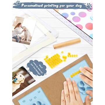 Personalized Paw Print Kit for Dogs - Auland Keepsake