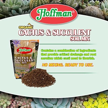 Hoffman Organic Cactus Soil Mix for Healthy Plants