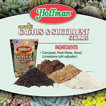 Hoffman Organic Cactus Soil Mix for Healthy Plants