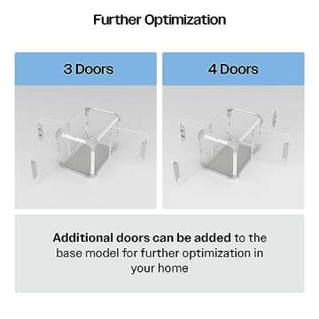 Diggs Evolv Dog Crate I Strong and Modular Design I Sturdy Playpen I Paw Safe Mesh I Built to Last for Puppies and Canines I (23.3’L x 16.8”W x 18.2”H) (Small, Ash)