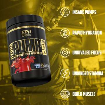 HydraPump - #1 Caffeine Free Pre Workout for Focus