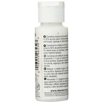 DecoArt Americana Mediums Glazing Paint, 2-Ounce, 2 Fl Oz (Pack of 1)