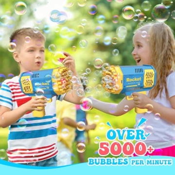 JONEG Bubble Machine for Kids - 2-Pack Fun Toy Set