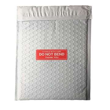 FirstZi 1x3 Inches Handle with Care - Do Not Bend - Thank You Self Adhesive Shipping Warning Labels for USPS Envelope, 1000 Stickers Per Roll