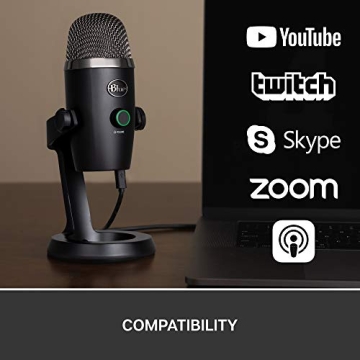 Logitech Blue Yeti Nano USB Microphone for Gaming & Podcasting