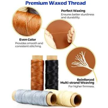 Complete 31pcs Plantional Leather Repair Sewing Kit