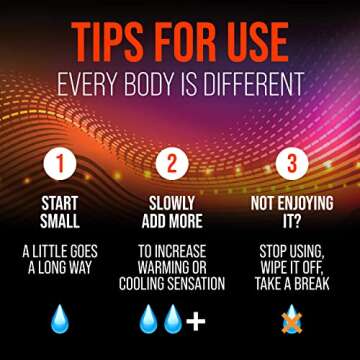 Lube Life Sensations Pleasure Kit Water Based Cooling & Warming Personal Lubricant, for a Tingling and Invigorating Intimate Experience, Lube for Men, Women & Couples, 4Fl Oz (Pack of 2)