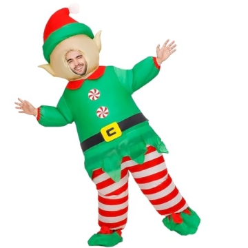 MXoSUM Inflatable Elf Costume for St. Patrick's Day