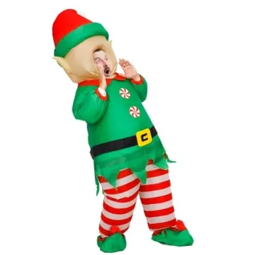 MXoSUM Inflatable Elf Costume for St. Patrick's Day