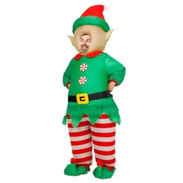 MXoSUM Inflatable Elf Costume for St. Patrick's Day