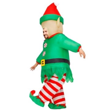 MXoSUM Inflatable Elf Costume for St. Patrick's Day
