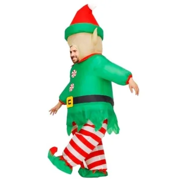 MXoSUM Inflatable Elf Costume for St. Patrick's Day