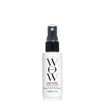 COLOR WOW Raise the Root Thicken + Lift Spray, 1.7 fl oz – All-Day Volume for Fine, Flat Hair with...
