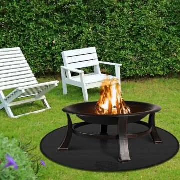 Lingtuo Fireproof Grill Mat - Ultimate Deck Protector