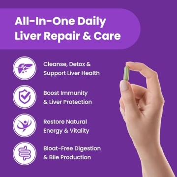 Premium Liver Cleanse Detox & Repair with 20+ Herbs