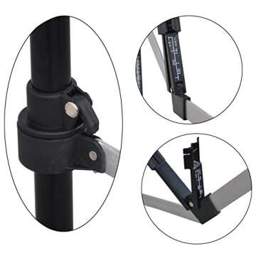 BHD BEAUTY 13 Dials Female Fabric Adjustable Mannequin Dress Form for Sewing, Mannequin Body Torso with Tri-Pod Stand, Up to 70" Shoulder Height.