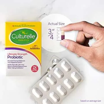 Culturelle Ultimate Strength Probiotic with 20 Billion CFUs
