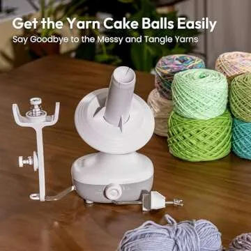 Etcokei Electric Yarn Winder for Effortless Yarn Cakes
