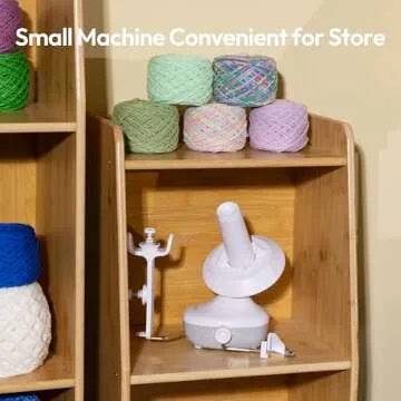 Etcokei Electric Yarn Winder for Effortless Yarn Cakes