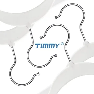 TIMMY Velvet Hangers 50 Pack Non-Slip Space Saving