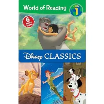 World of Reading: Disney Classic Characters Level 1 Boxed Set: Level 1