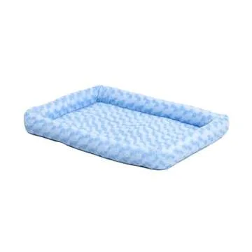 MidWest Homes for Pets 18-Inch Bolster Dog Bed - Ideal for Tiny Dogs