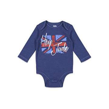 Buy Beatles Baby Boys 5 Pack Long Sleeve Bodysuits